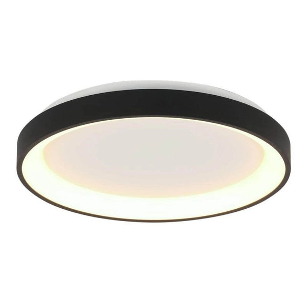Plafondlamp Ringlede 3691ZW Zwart goed dimbaar