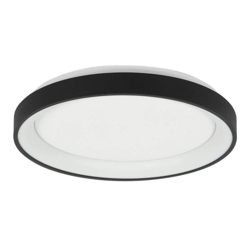 Plafondlamp Ringlede 3691ZW Zwart goed dimbaar
