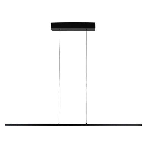 Hanglamp Bande 3995ZW Zwart 150cm breed met cable lift