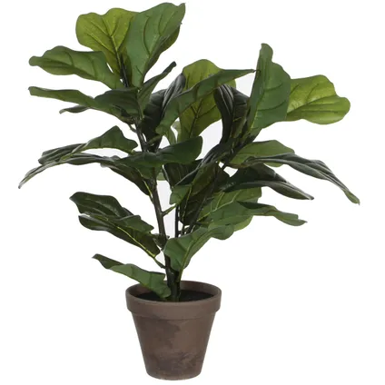 Kunstplant Ficus Lyrata in pot Stan