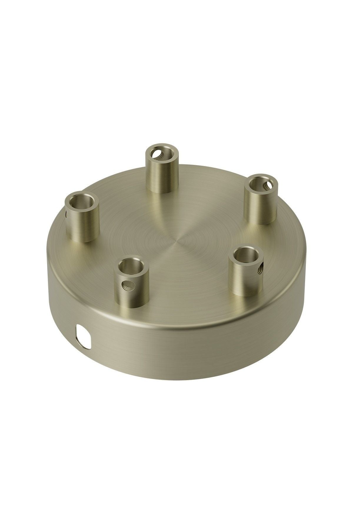 Metal Ceiling Rose 100mm 5 hole, matt bronze