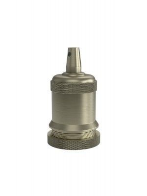 Lampholder E27 Aluminium model peak M-035 matt bronze, max.250V-60W