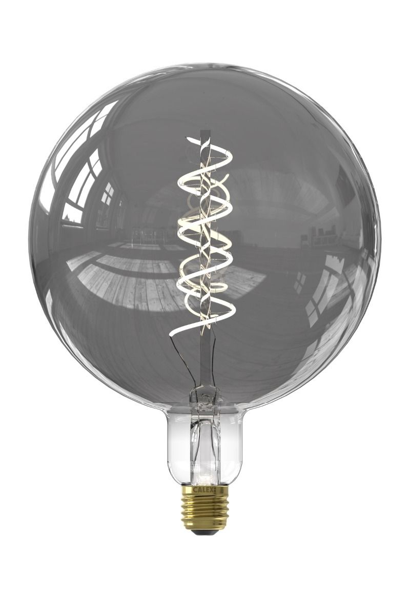 Calex Smart Led G200 Titanium 220-240V 5W 130LM 2100K E27, energy label B