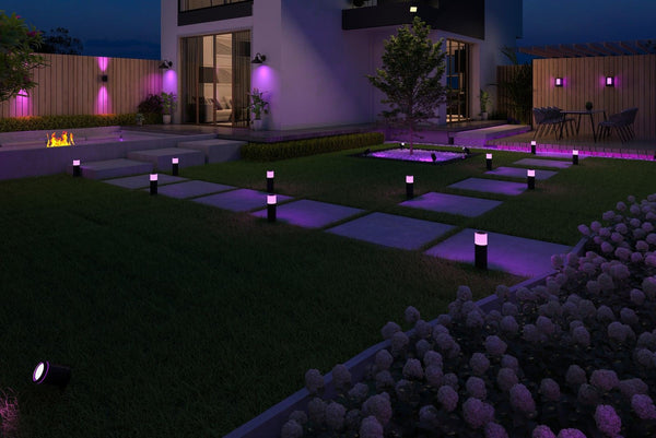 Smart Outdoor Gardenpost with 200cm Cable with plug