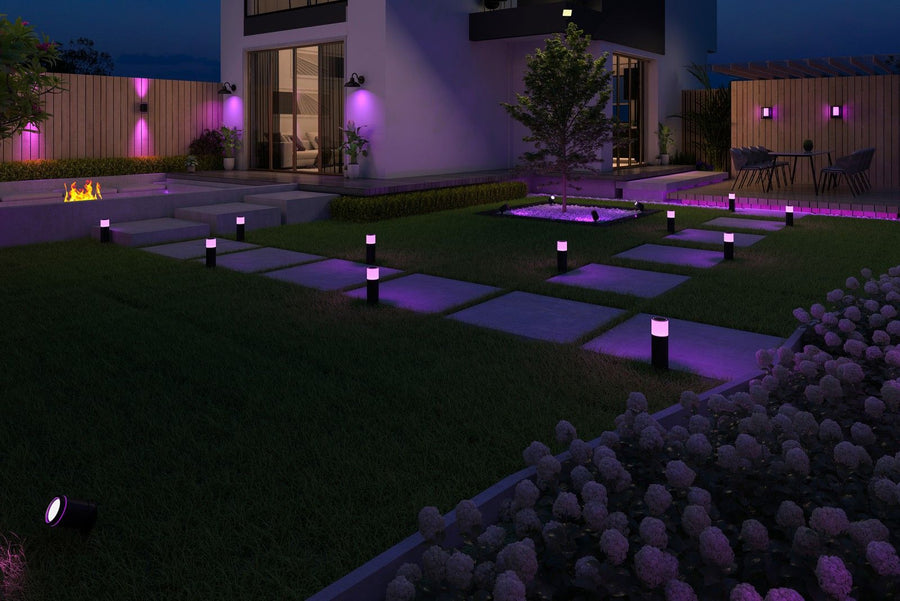 Smart Outdoor Gardenpost with 200cm Cable with plug