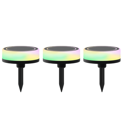 Calex smart outdoor set of 3 ground spots 24v