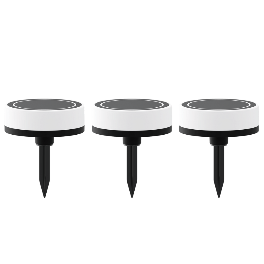 Calex smart outdoor set of 3 ground spots 24v