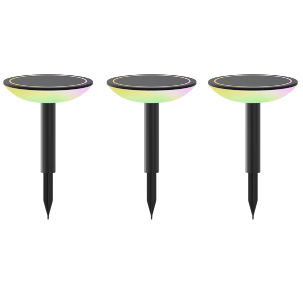 Calex smart outdoor set of 3 path lights 24v