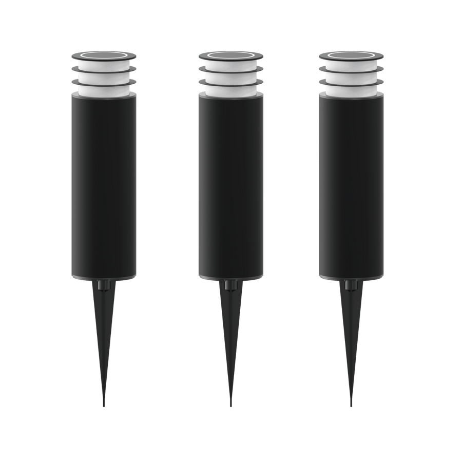 Calex smart outdoor set of 3 gardenpost 24v