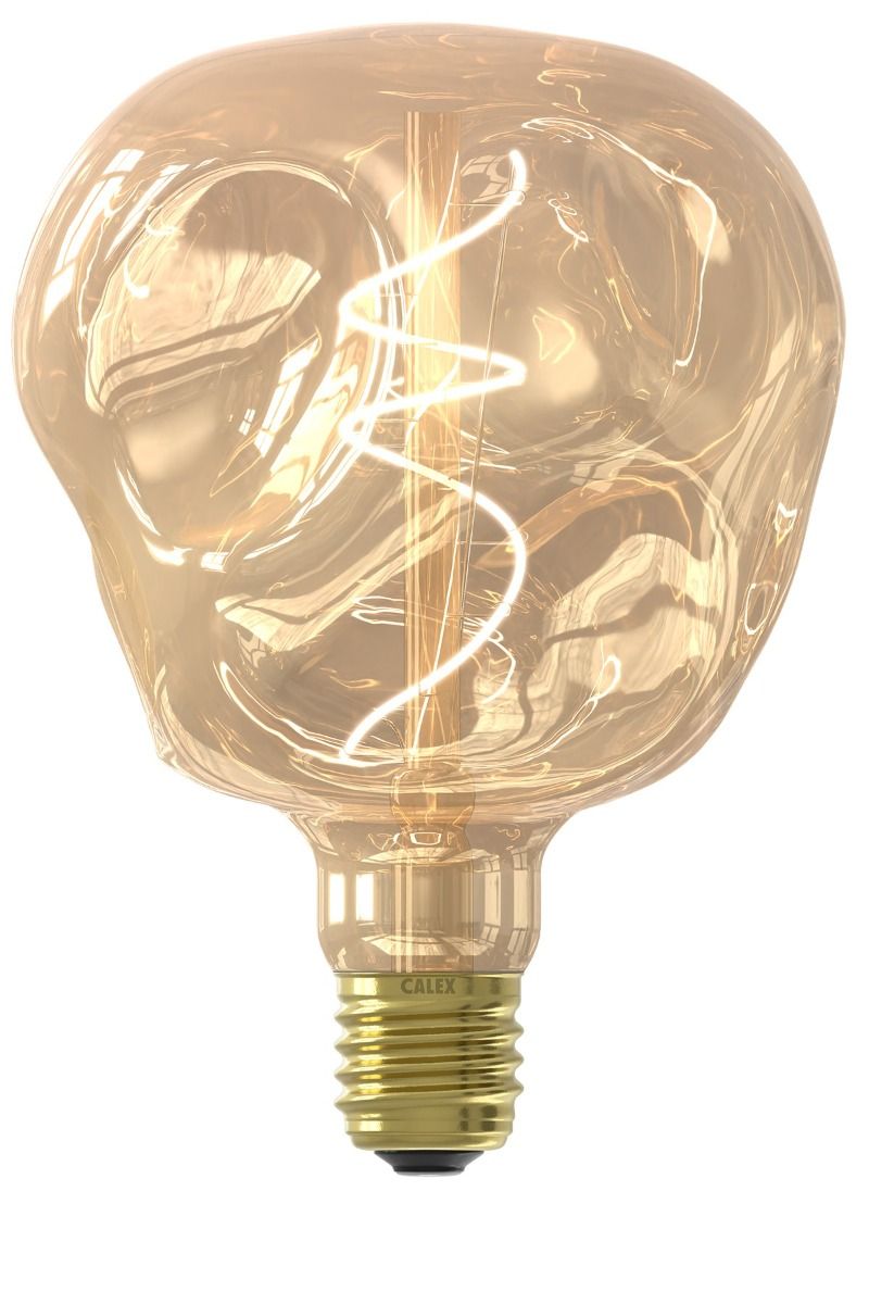 Calex g125 organic neo goud flex 4w e27 150lm 1800k dimmable