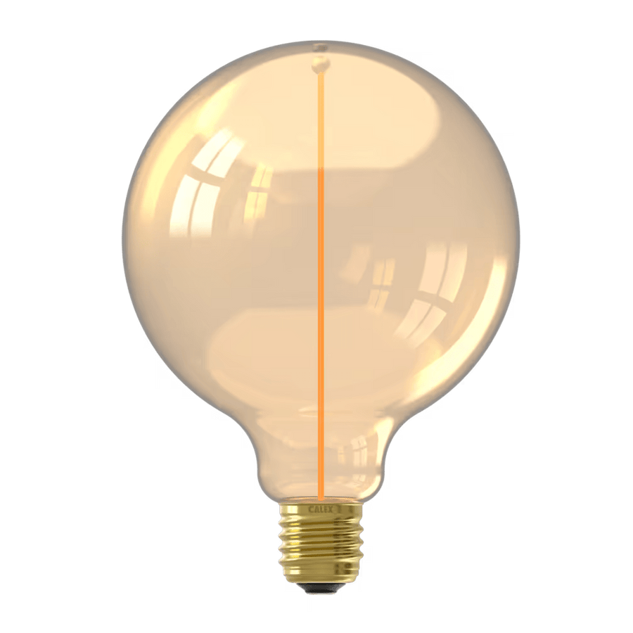 Magneto G125 Goud Straight filament 220-240V 3.4W 150lm 1800K E27 Dimbaar met LED dimmer