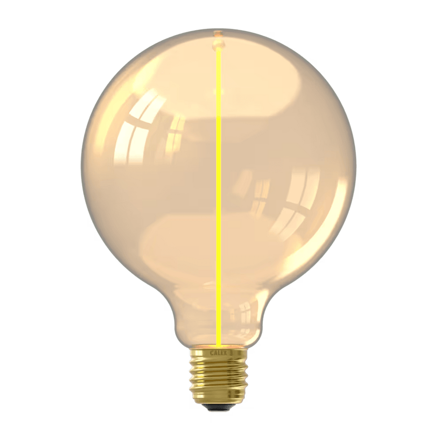 Magneto G125 Goud Straight filament 220-240V 3.4W 150lm 1800K E27 Dimbaar met LED dimmer