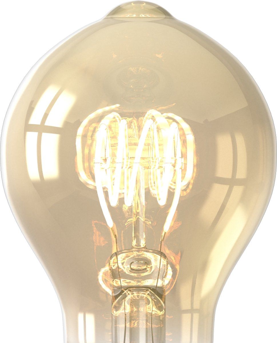 Standaard A60 Goud Flex Filament 220-240V 5.5W 470lm 2100K E27 3-step dimming