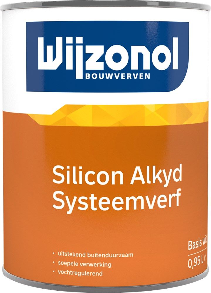 Wijzonol Silicon Alkyd Systeemverf BW 1,0 Liter