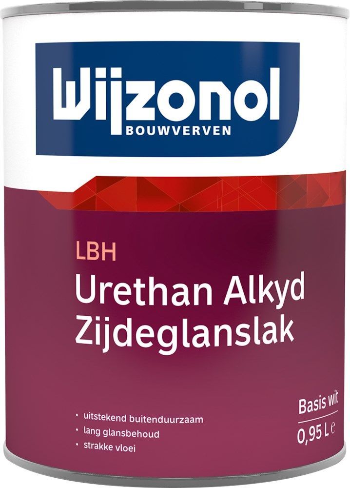 Wijzonol LBH Urethan Alkyd Zijdeglanslak BW 1,0 Liter