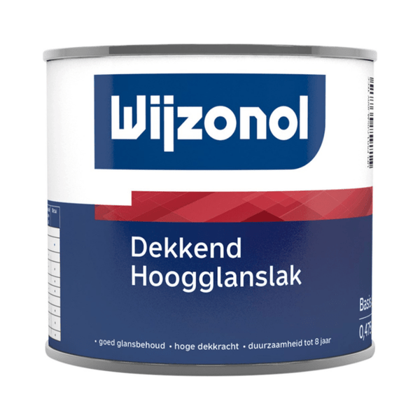 Wijzonol Dekkend Hoogglanslak BW 0,5 Liter