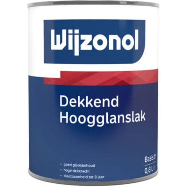 Wijzonol Dekkend Hoogglanslak BW 1,0 Liter