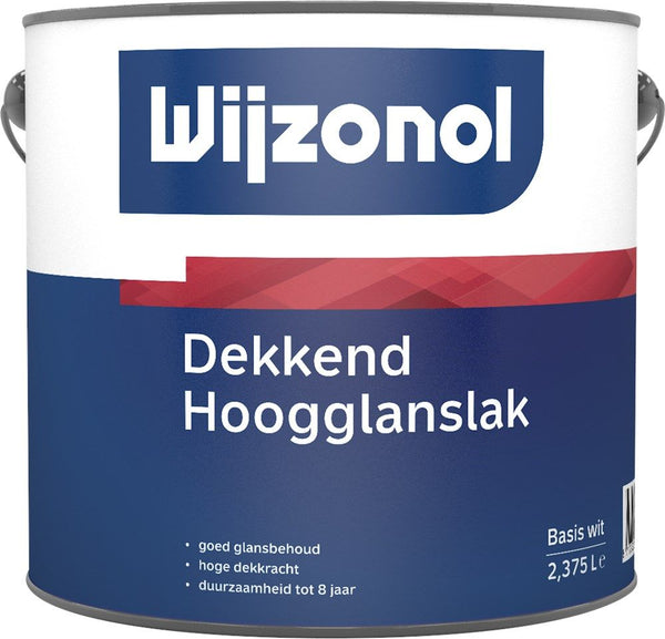 Wijzonol Dekkend Hoogglanslak BW 2,5 Liter