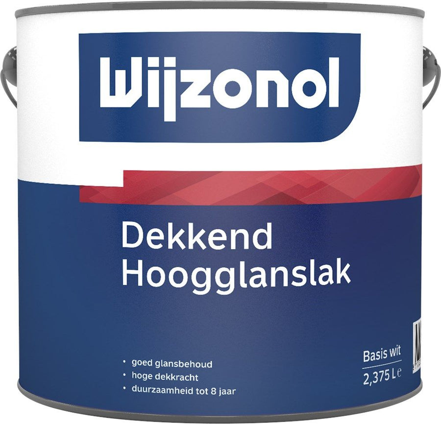 Wijzonol Dekkend Hoogglanslak BW 2,5 Liter