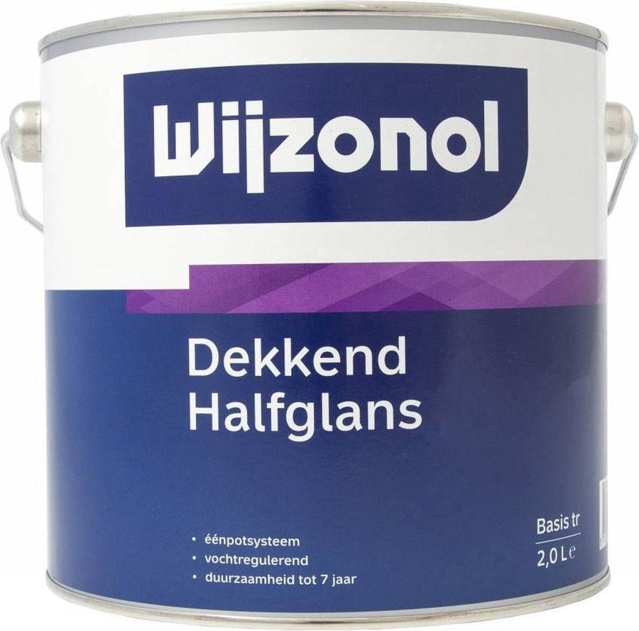 Wijzonol Dekkend Halfglans BW 2,5 Liter