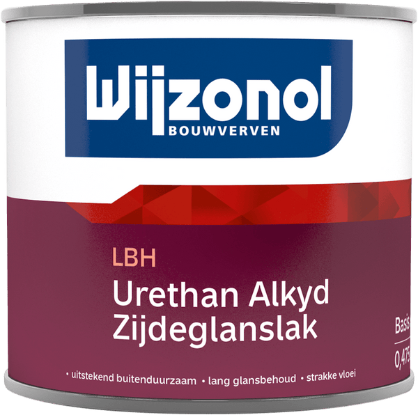 Wijzonol LBH Urethan Alkyd Zijdeglanslak BW 0,5 Liter