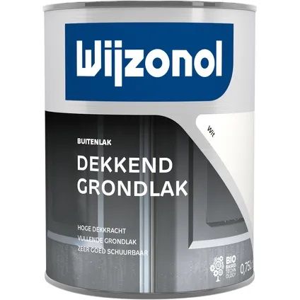 Wijzonol Dekkend Grondlak Wit T10 0,75 Liter