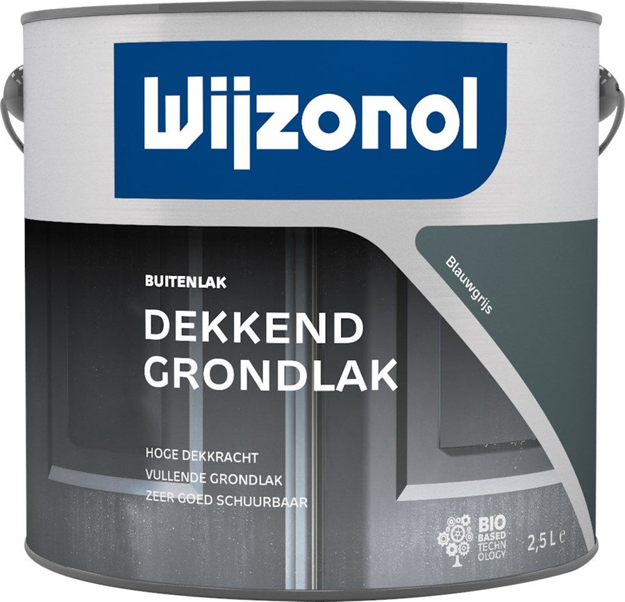 Wijzonol Dekkend Grondlak Blauwgrijs T55 2,5 Liter