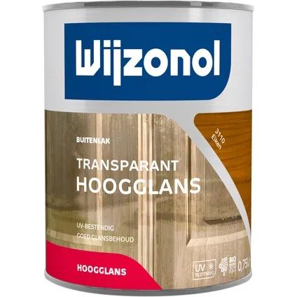 Wijzonol Transparant Hoogglanslak 3110 (eiken) 0,75 Liter