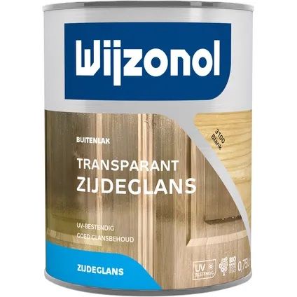 Wijzonol Transparant Zijdeglanslak 3100 (blank) 0,75 Liter