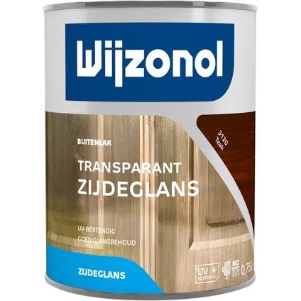 Wijzonol Transparant Zijdeglanslak 3120 (teak) 0,75 Liter