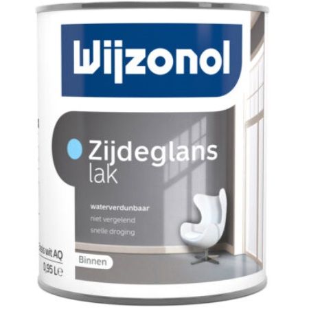 Wijzonol Zijdeglanslak Waterverdunbaar W 0,5 Liter