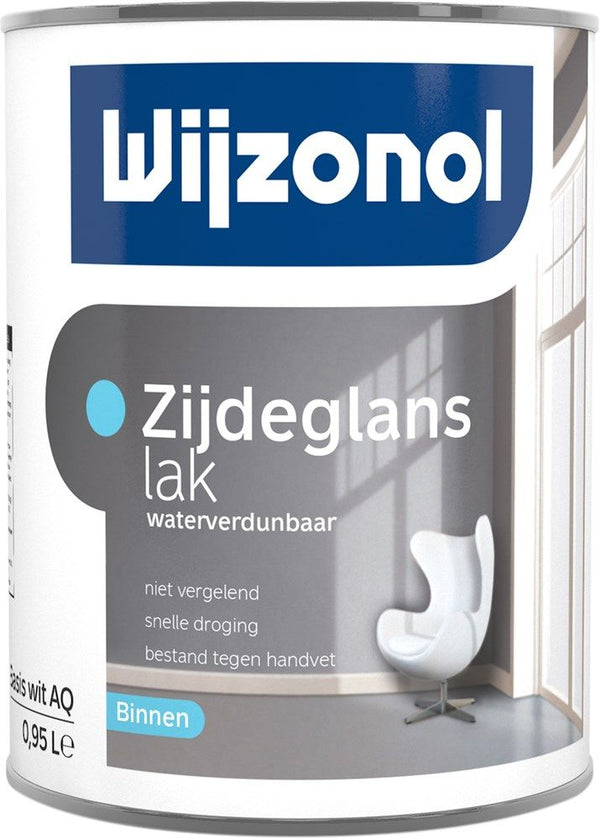 Wijzonol Zijdeglanslak Waterverdunbaar BW 1,0 Liter