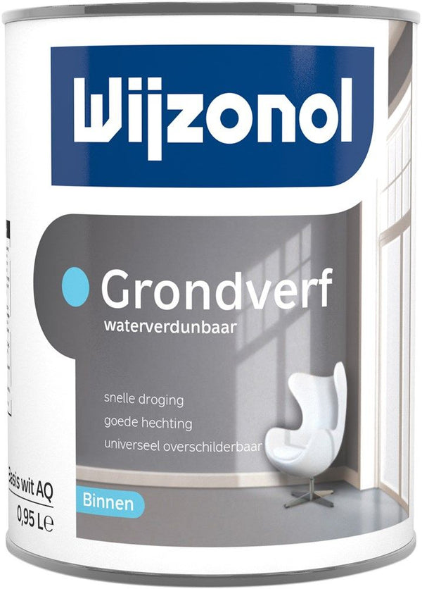 Wijzonol Grondverf Waterverdunbaar BW 1,0 Liter