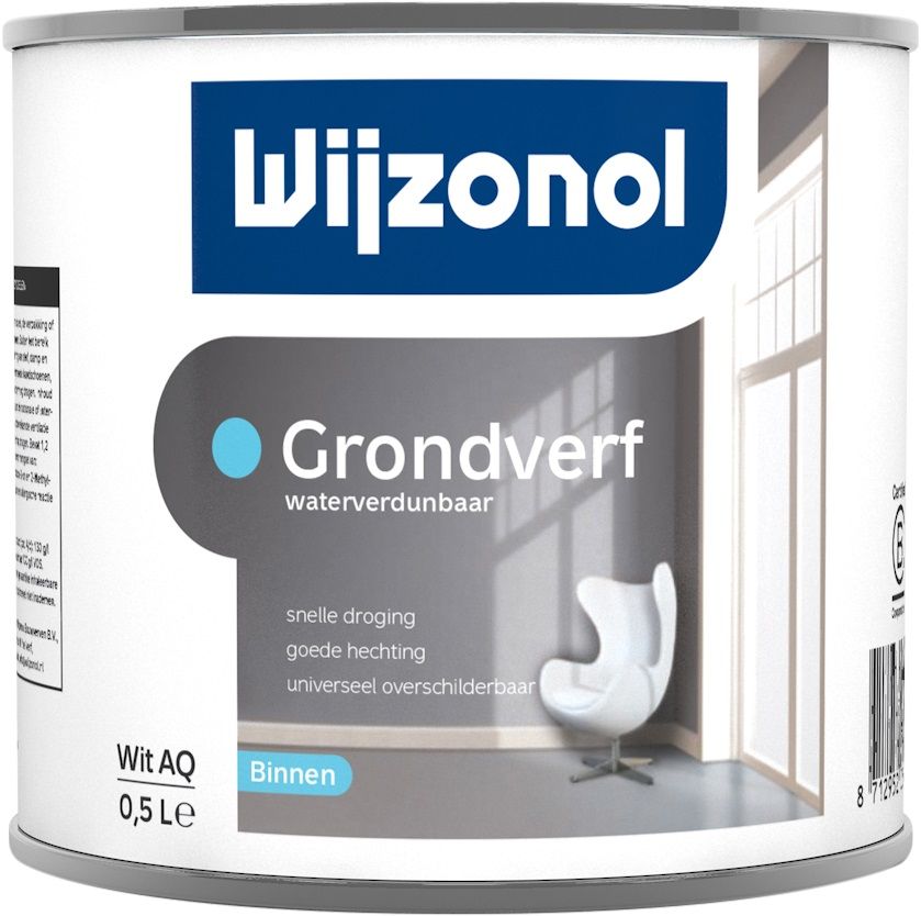 Wijzonol Grondverf Waterverdunbaar W 0,5 Liter