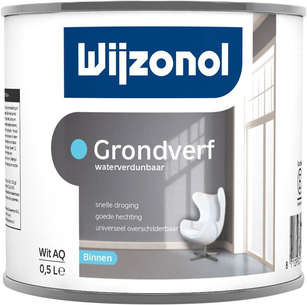 Wijzonol Grondverf Waterverdunbaar W 0,5 Liter
