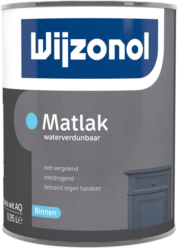 Wijzonol Matlak Waterverdunbaar BW 1,0 Liter