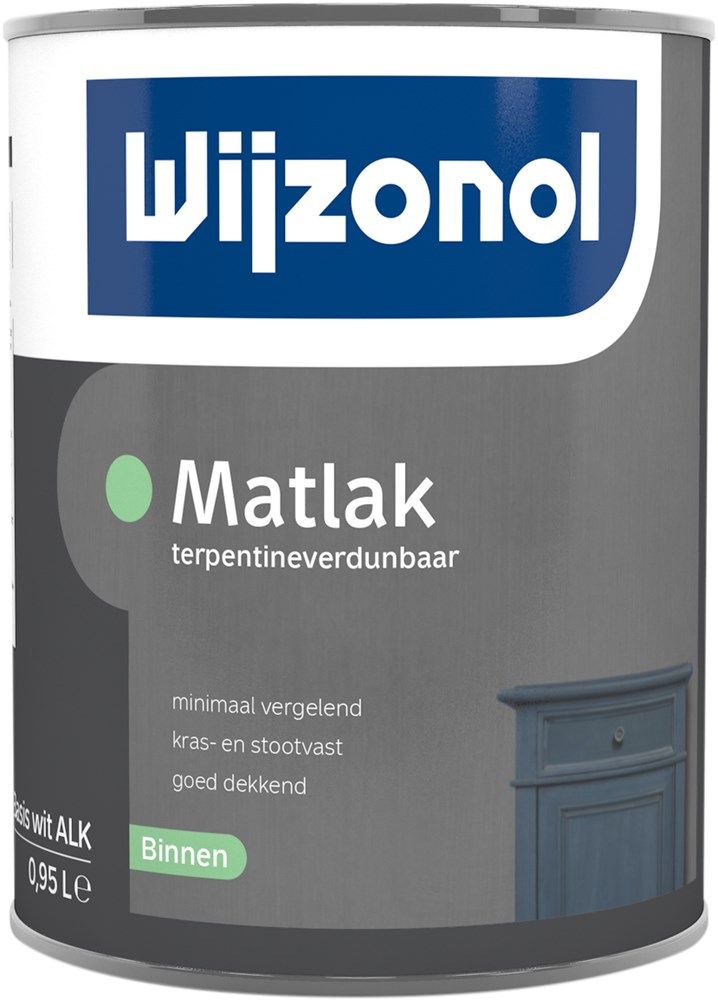 Wijzonol Matlak Terpentineverdunbaar BW 1,0 Liter