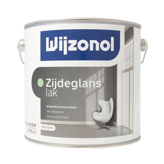 Wijzonol Zijdeglanslak Terpentineverdunbaar BW 2,5 Liter
