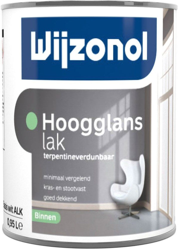 Wijzonol Hoogglanslak Terpentineverdunbaar BW 1,0 Liter