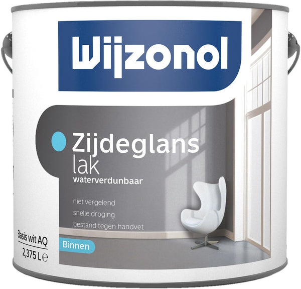 Wijzonol Zijdeglanslak Waterverdunbaar BW 2,5 Liter