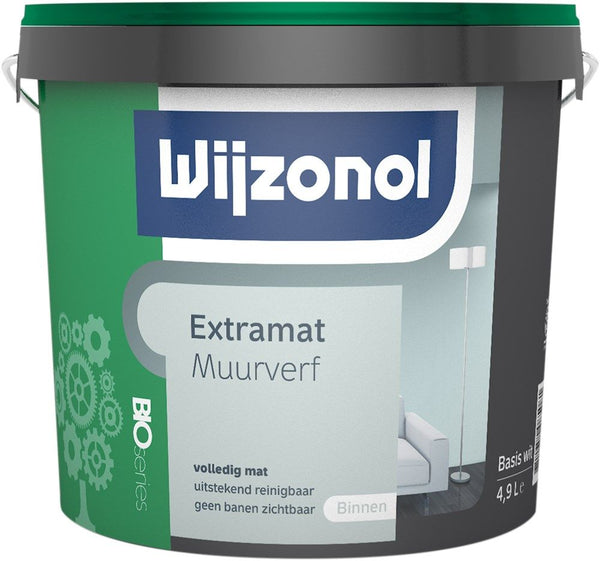 Wijzonol Muurverf Extramat BIOseries BW 5,0 Liter