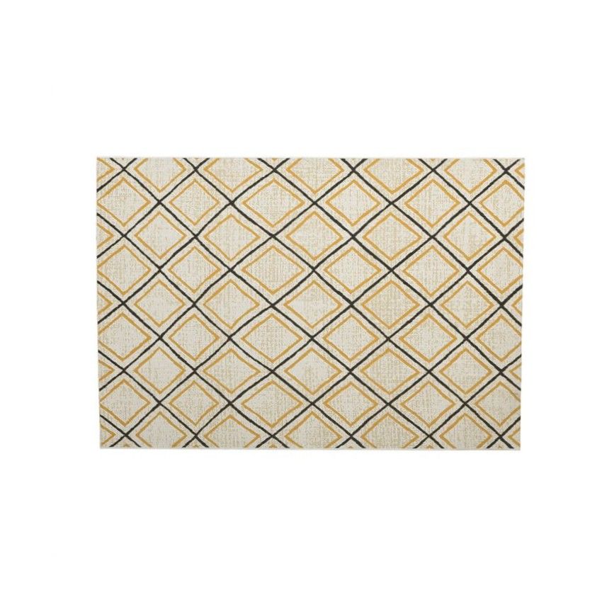Diamonds karpet 160x230 oker