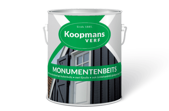 Koopmans monumentenbeits mat zwart   2,5