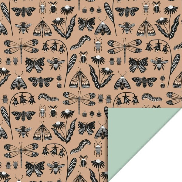 CR - Insects Taupe - Pistache