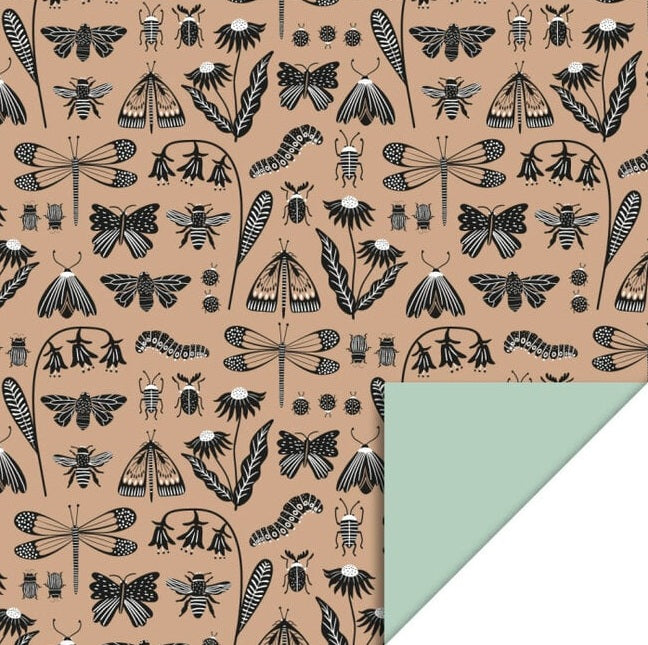 CR - Insects Taupe - Pistache