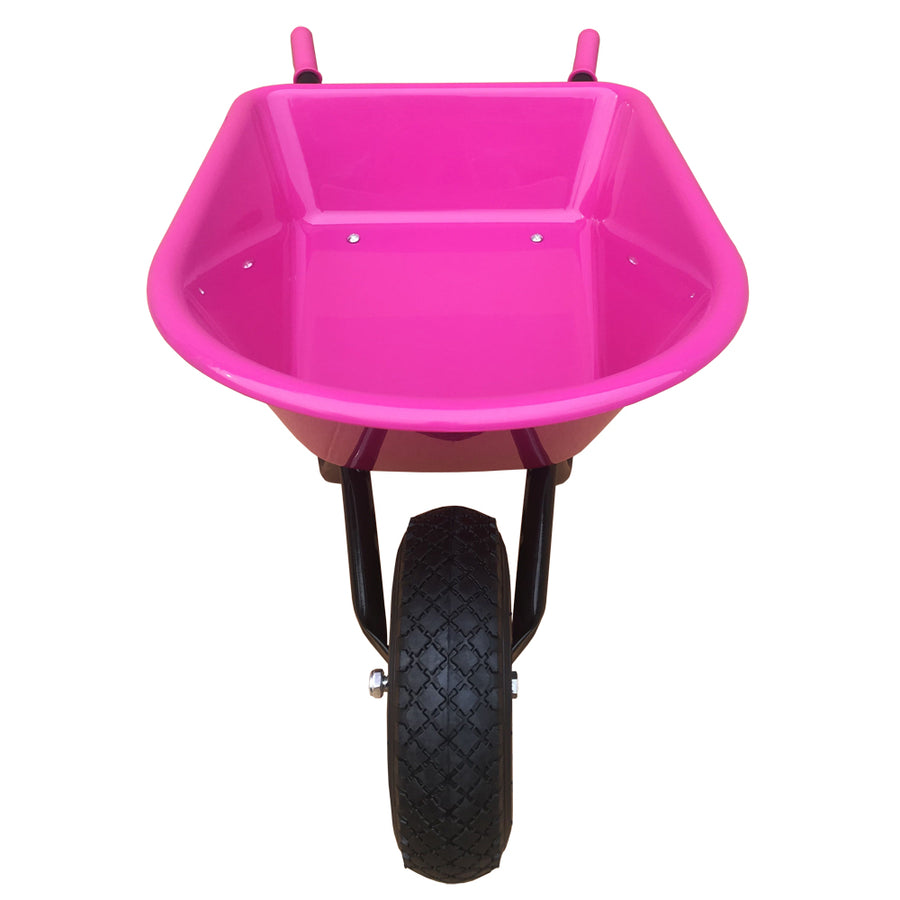 Kinderkruiwagen fuchsia - bak 60 x 44 x 25/15 cm