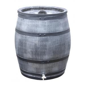 Roto regenton 240 liter ø 70 x h.86 cm grijs