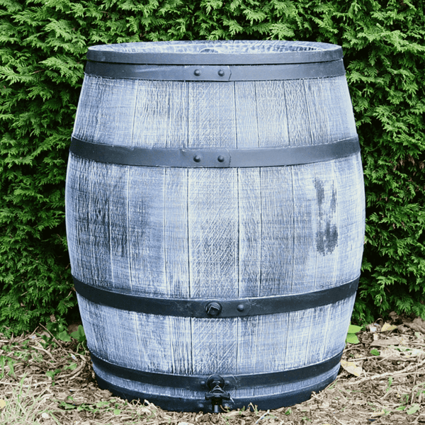Roto regenton 240 liter ø 70 x h.86 cm grijs