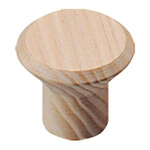 Knop 32mm taps essenhout
