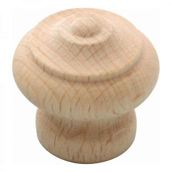Knop 30mm beukenhout
